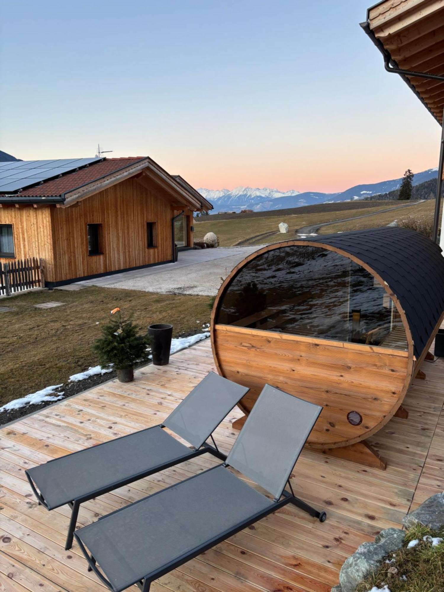 Chalet Am Wiesenweg Chiusa Exterior foto